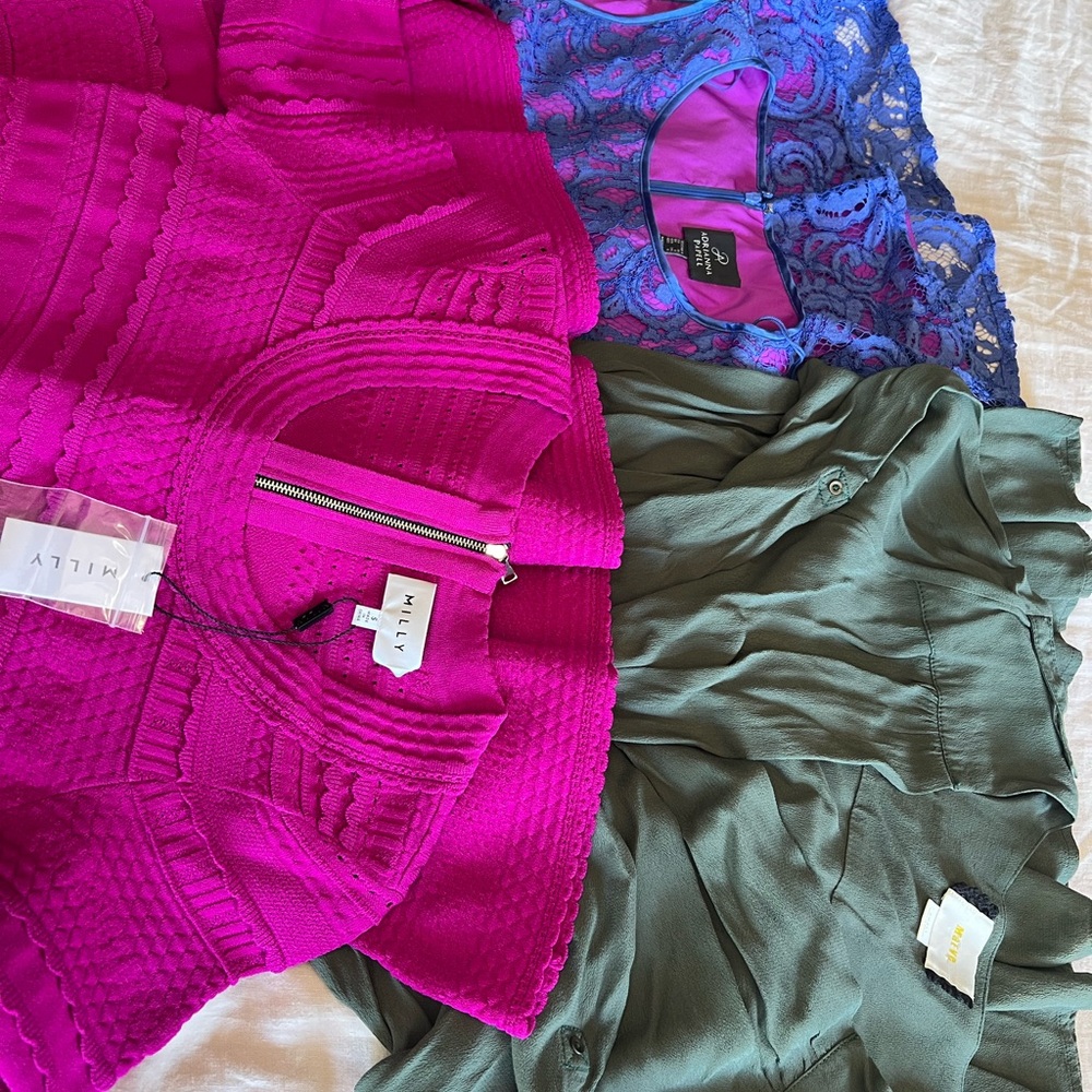 Lot of 3 dresses - Milly, Maeve and Adrianna Papel - small